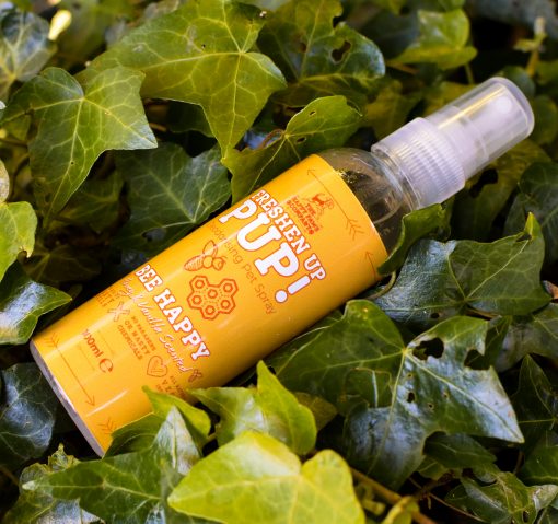 Freshen Up Pup! - Deodorising Dog Spray - Bee Happy, Honey & Vanilla Scented (Limited Edition)